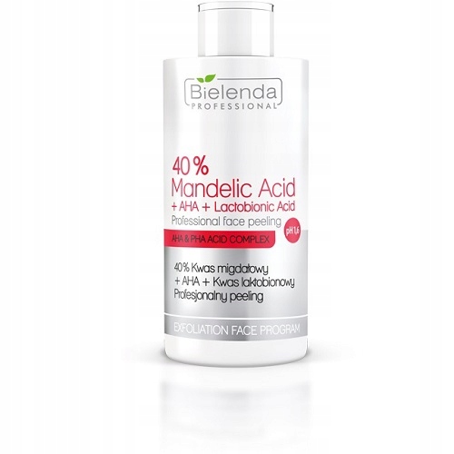 Bielenda Peeling Na Obličej Kyselina Mandlová 40% Aha Kyselina Laktobionová 150 G