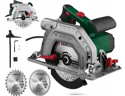 Ręczna piła pilarka tarczowa Parkside Phks 1350 E4 Mocna 1350 W