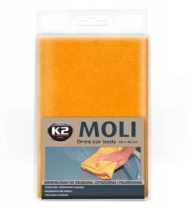 

K2 Moli Mikrofibra 40 x 40 CM Do Osuszania Gruba