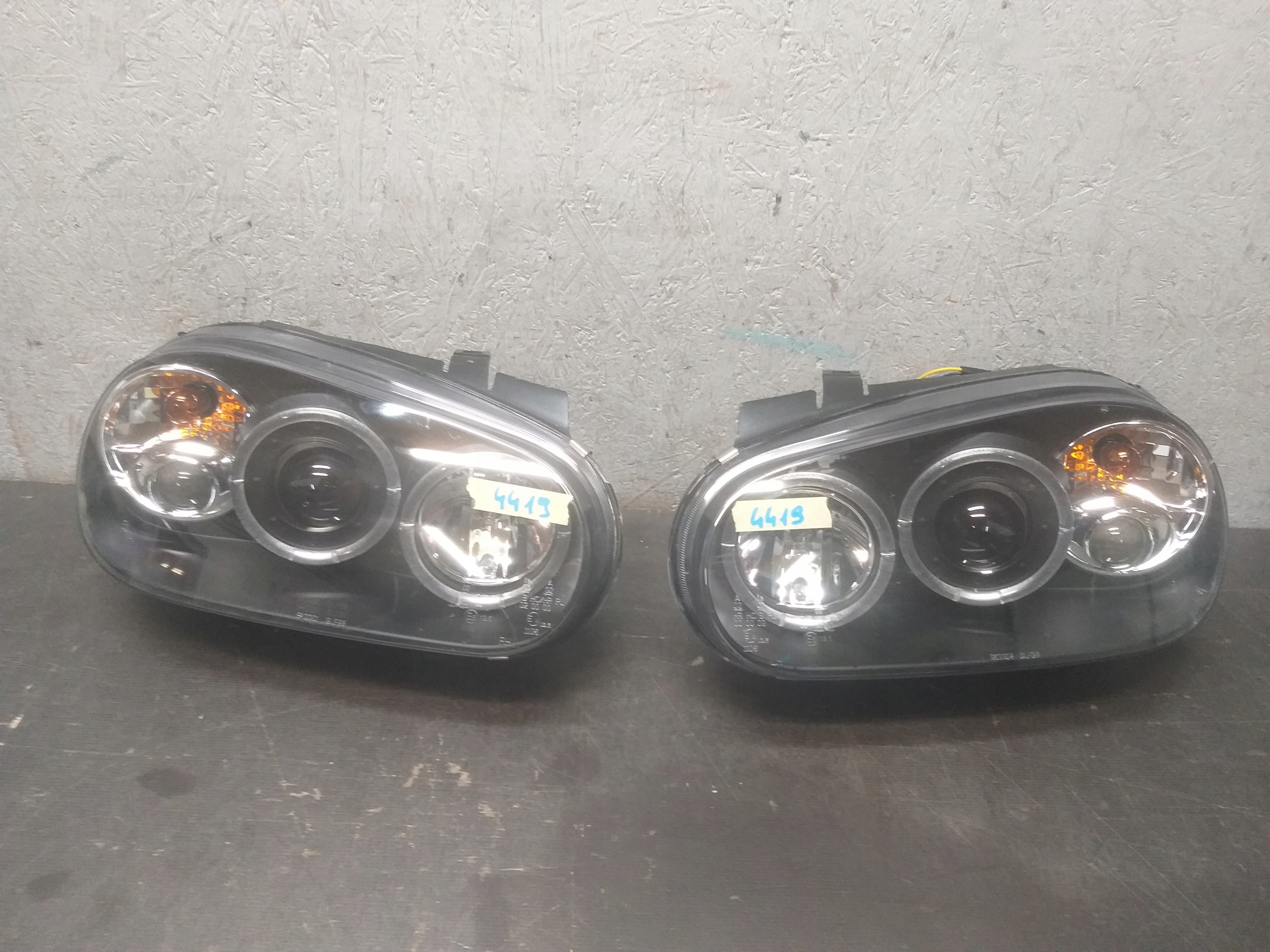 light lights front right left VW GOLF IV 4 SONAR
