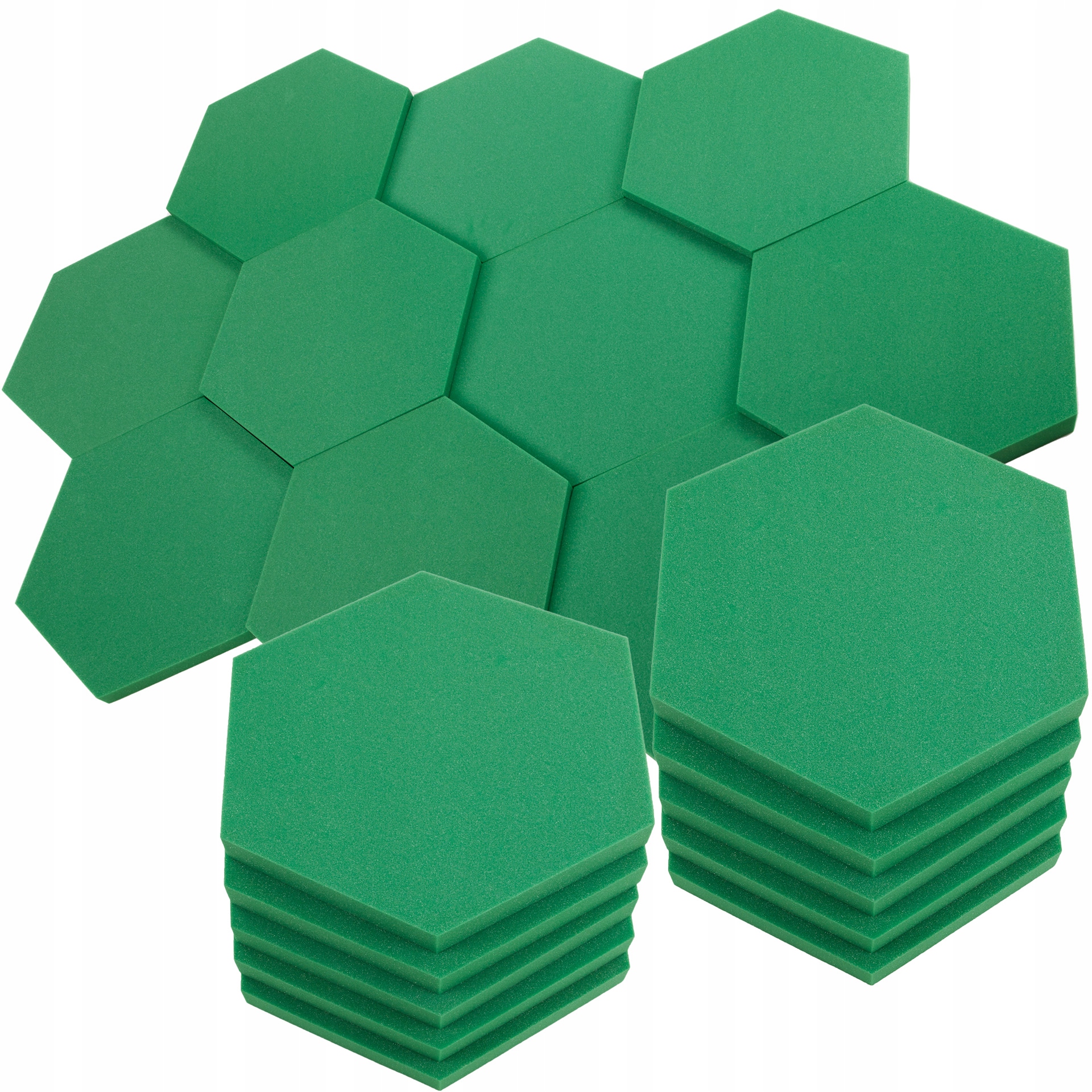 Akustické Pěny Panely Šestiúhelníky 3CM/5CM 10 Ks hladký obývací pokoj za reproduktory