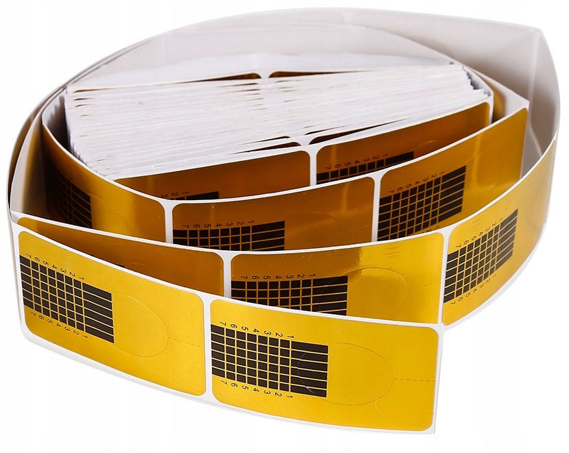 Szablon MAŁY formy do przedłużania paznokci 100szt Kod producenta 5902533441822