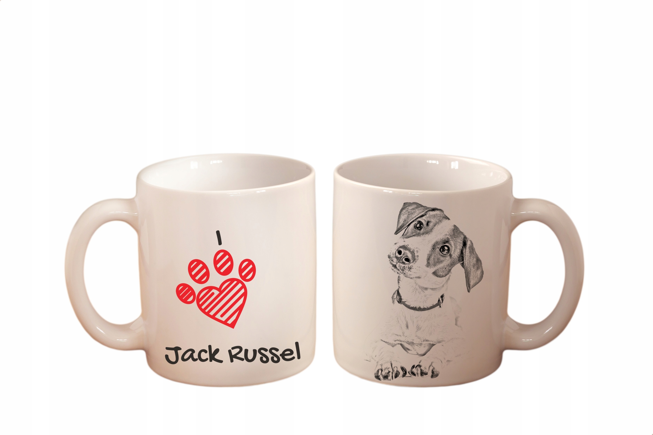 

Jack Russell Terrier Kubek ceramiczny z nadrukiem