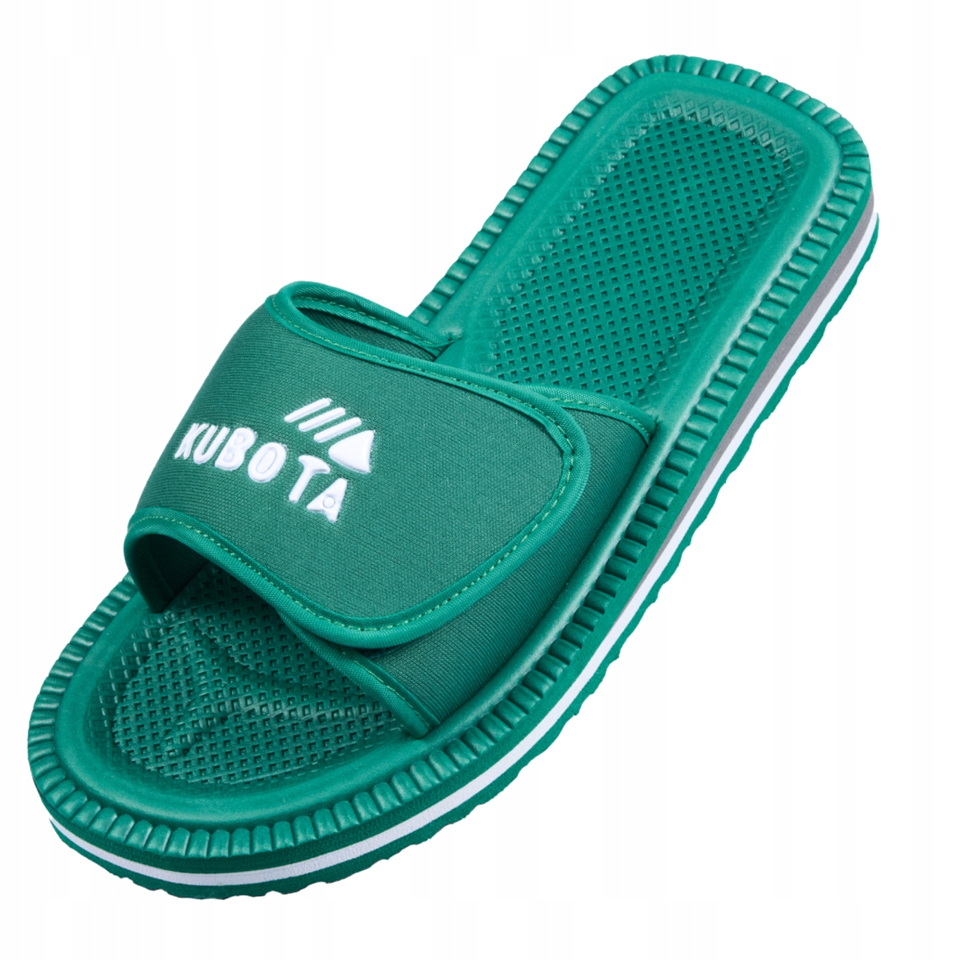 Kubota мужские шлепанцы на липучке темно-зеленый