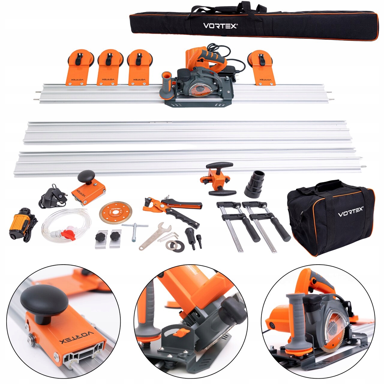 Listwa Przecinarka Elektryczna I Manualna Do Ciecia Plytek 320 CM 90°45°