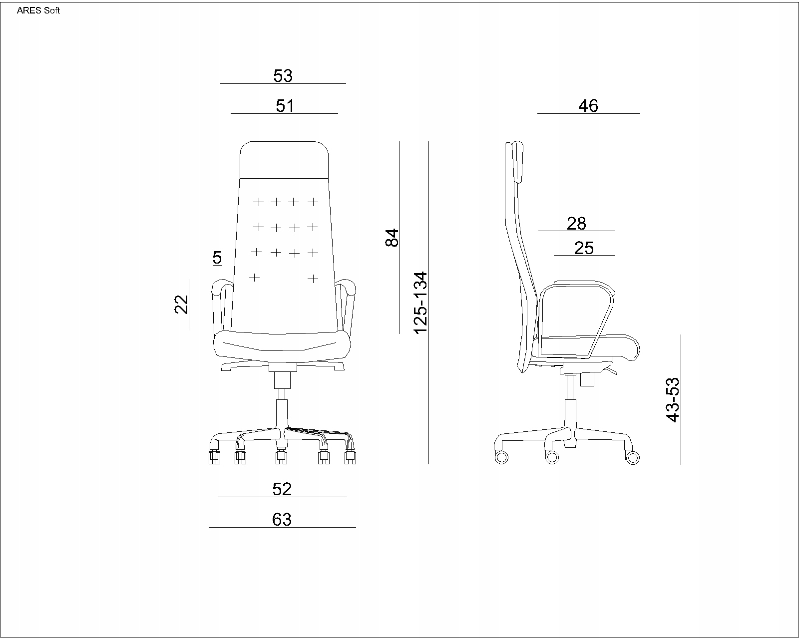 UNIQUE Fotel biurowy ARES - skóra naturalna biały EAN (GTIN) 5908242414294