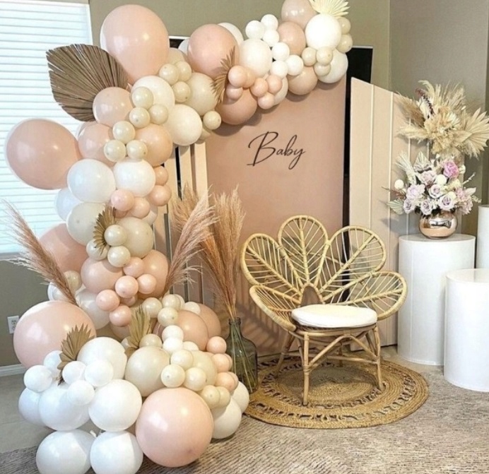 Zestaw Balonów Roczek Ślub Komunia Girlanda Marka inna