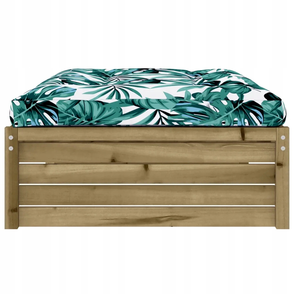 Podnóżek ogrodowy, 120x80 cm, impregnowane drewno sosnowe Model 825771