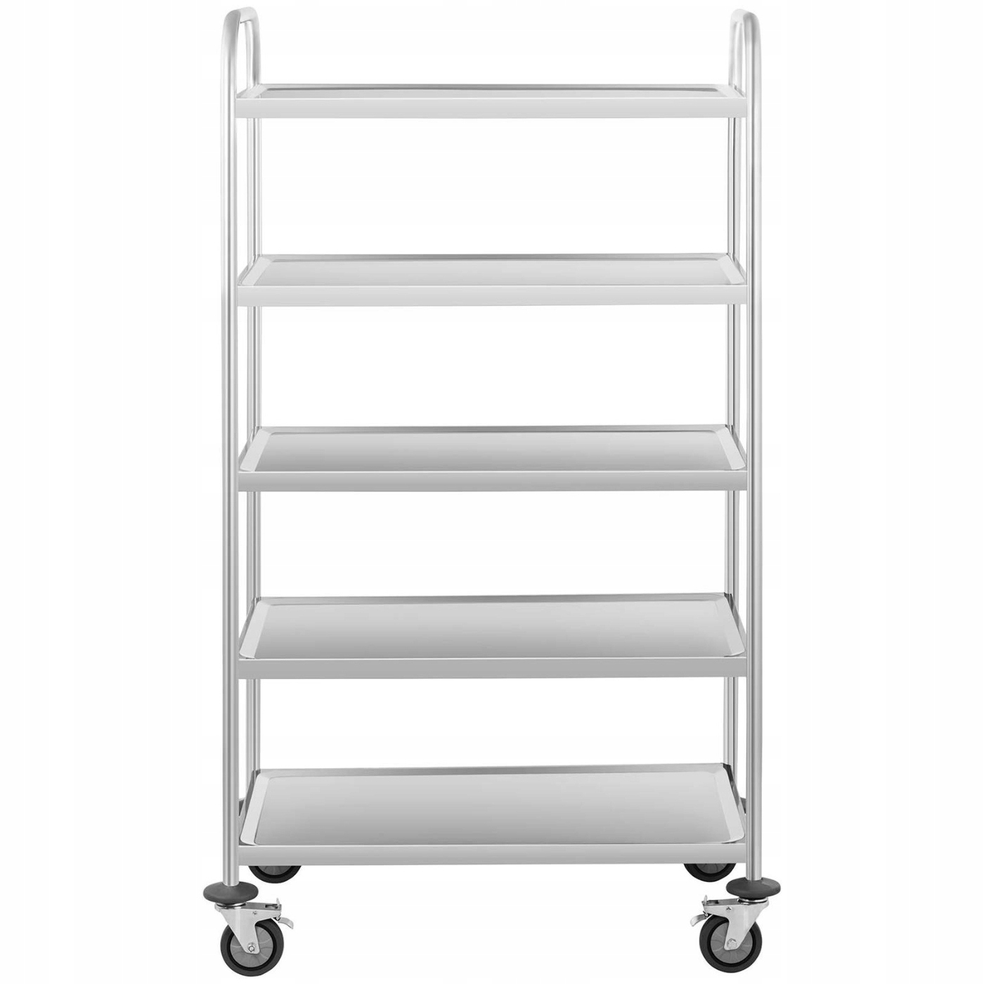 WÓZEK GASTRONOMICZNY KELNERSKI CICHE KÓŁKA 5 PÓŁEK Kod producenta 10010714