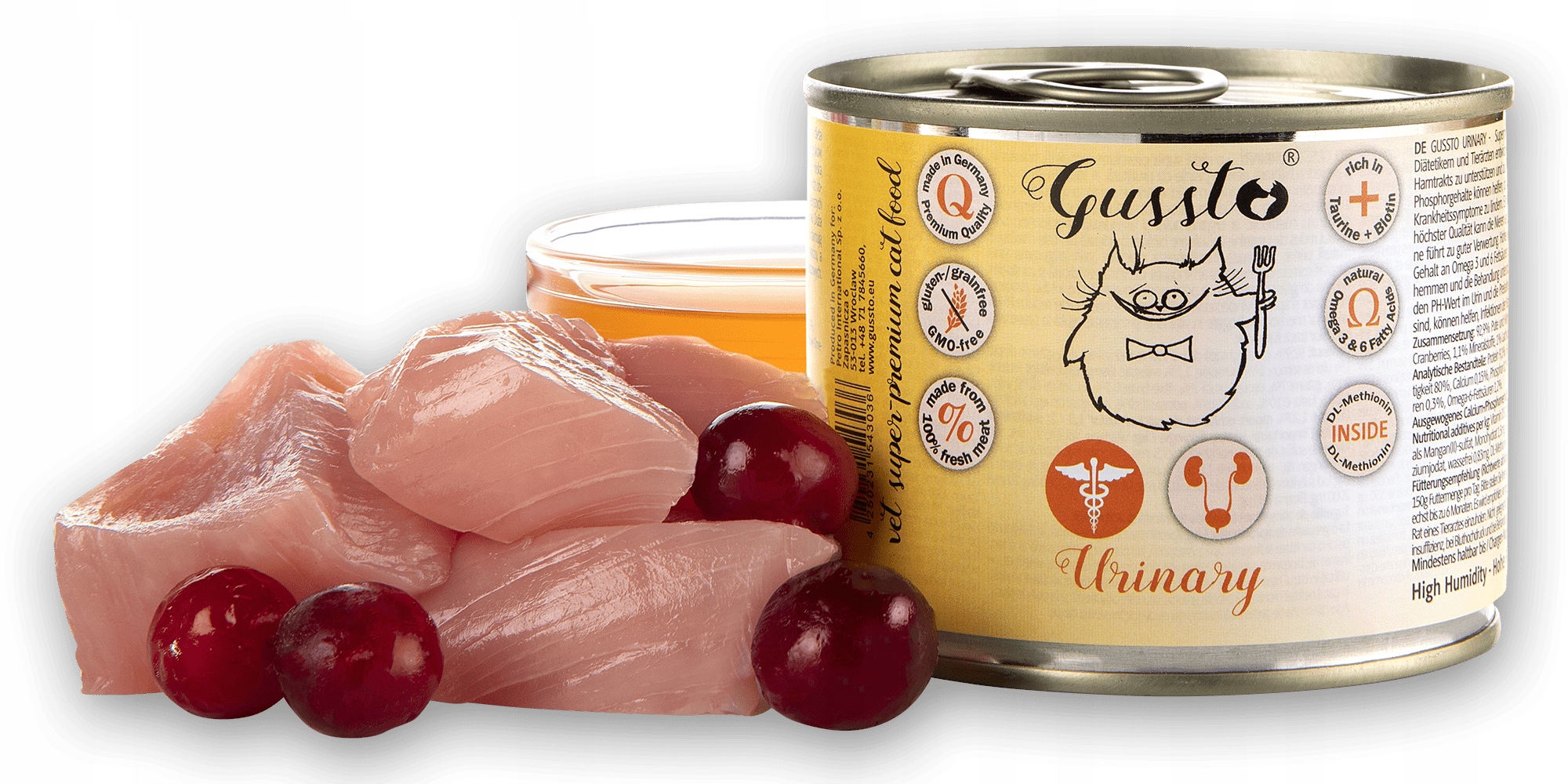 GUSSTO VET - Urinary 200g - MOKRA KARMA DLA KOTA