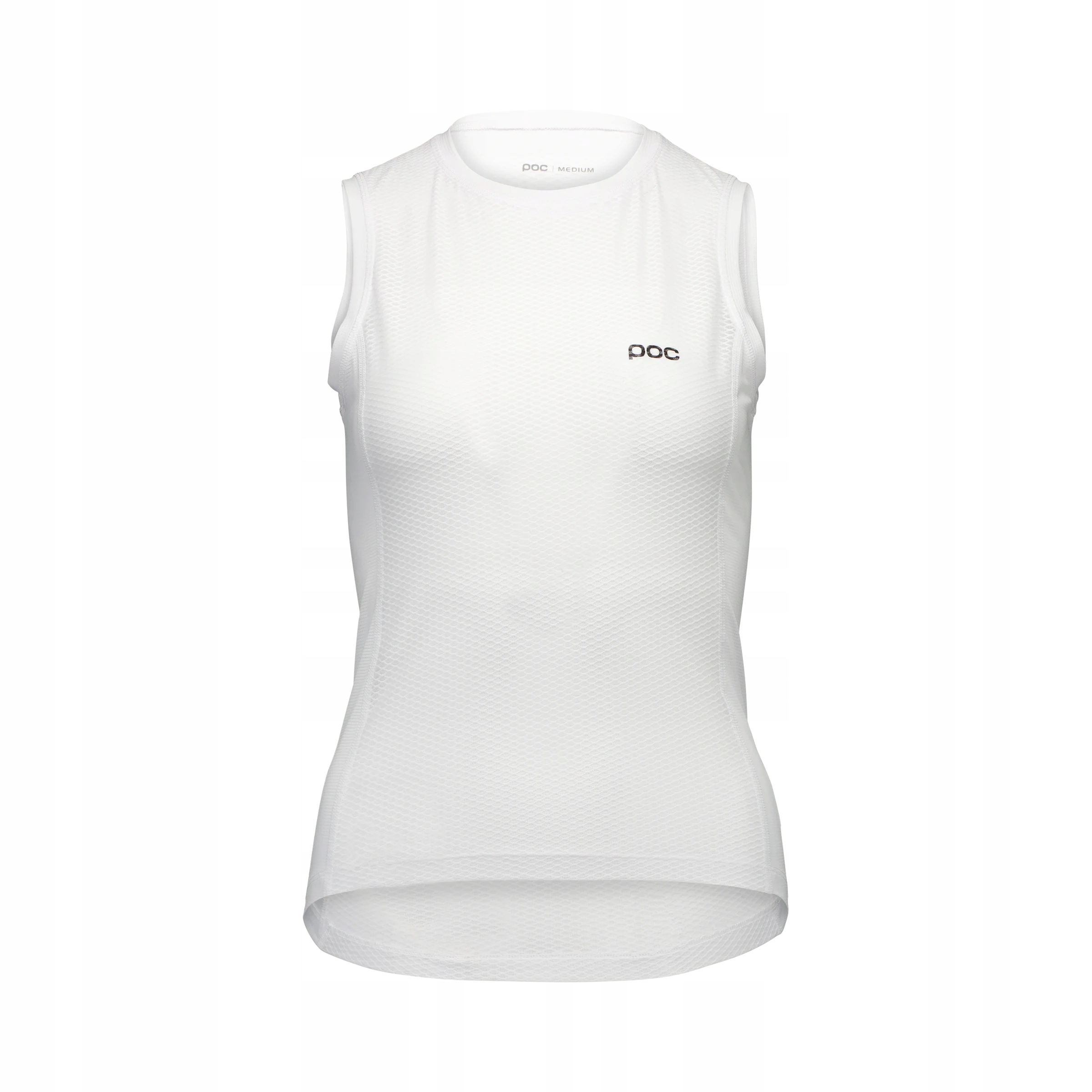 Tričko Poc W's Essential Layer Vest bílé Velikost S