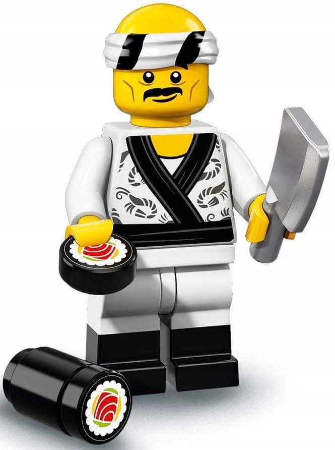 

Lego 71019 Minifigures Ninjago Sushi Chef Nowy