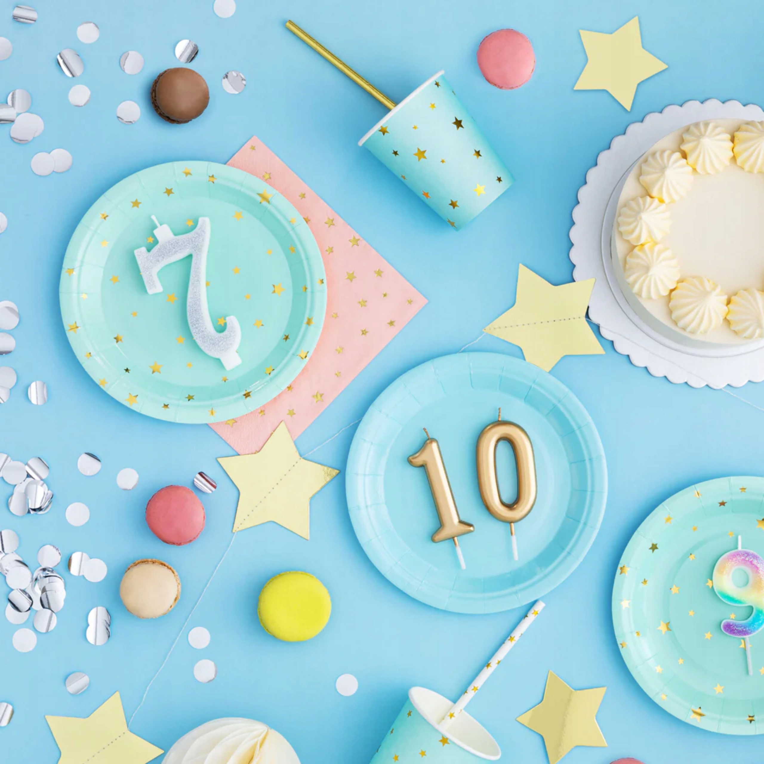 ŚWIECZKI URODZINOWE NA TORT 30 TRZYDZIESTKA URODZINY JUBILEUSZ Liczba sztuk 1 szt.