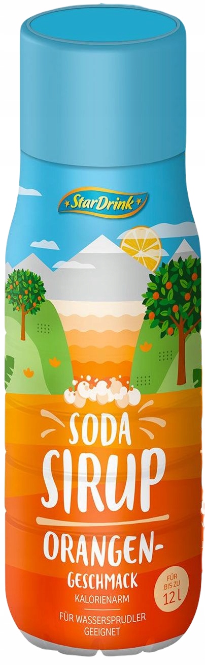 

Syrop StarDrink Pomarańcza 500 ml na 12 litrów