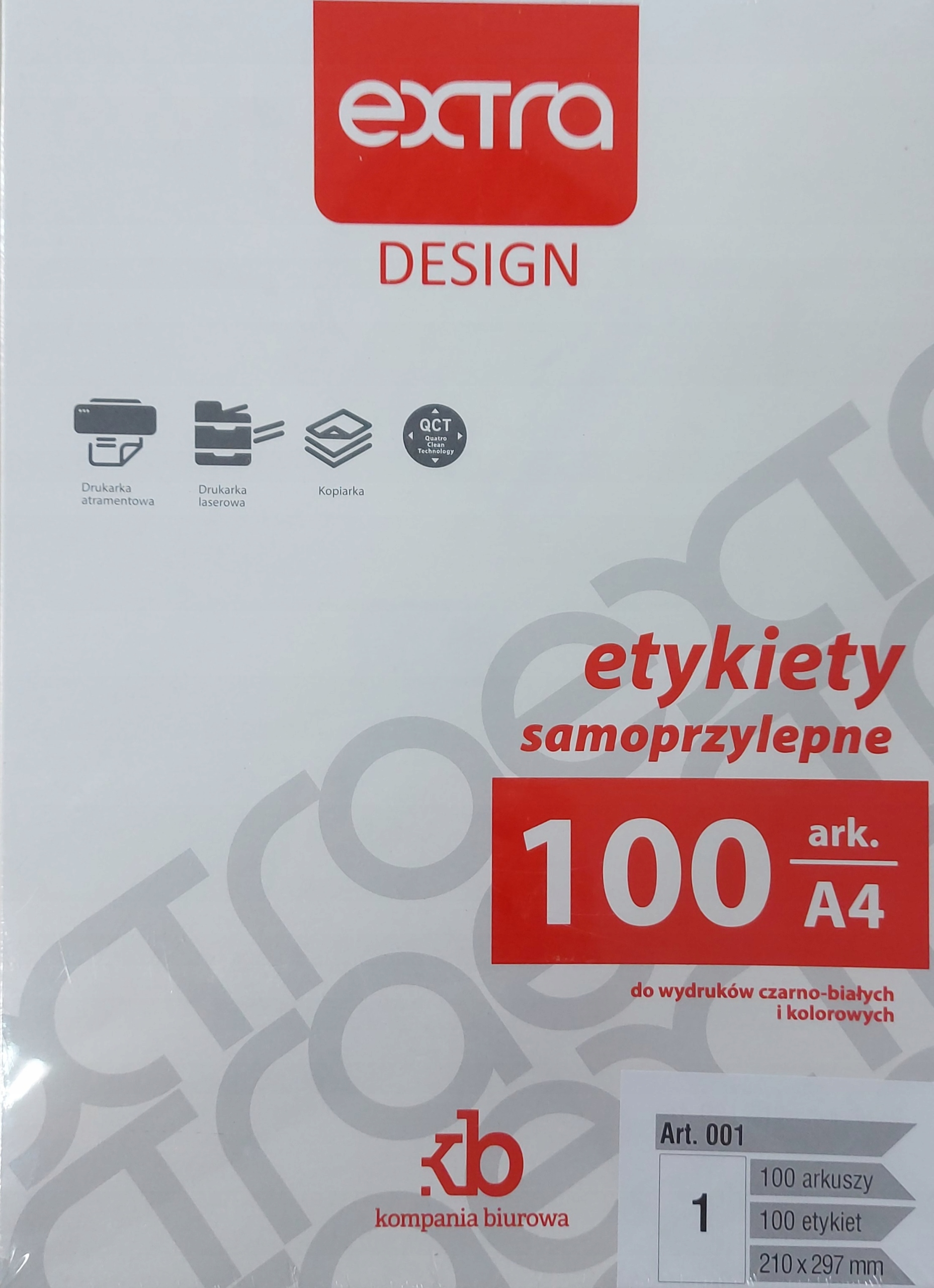 

Etykiety Samoprzylepne A4 210 X 297MM