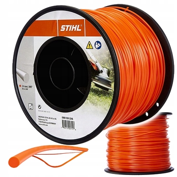 Żyłka tnąca Stihl okrągła 2,4 mm x 253 m do kos spalinowych Koszenie trawy