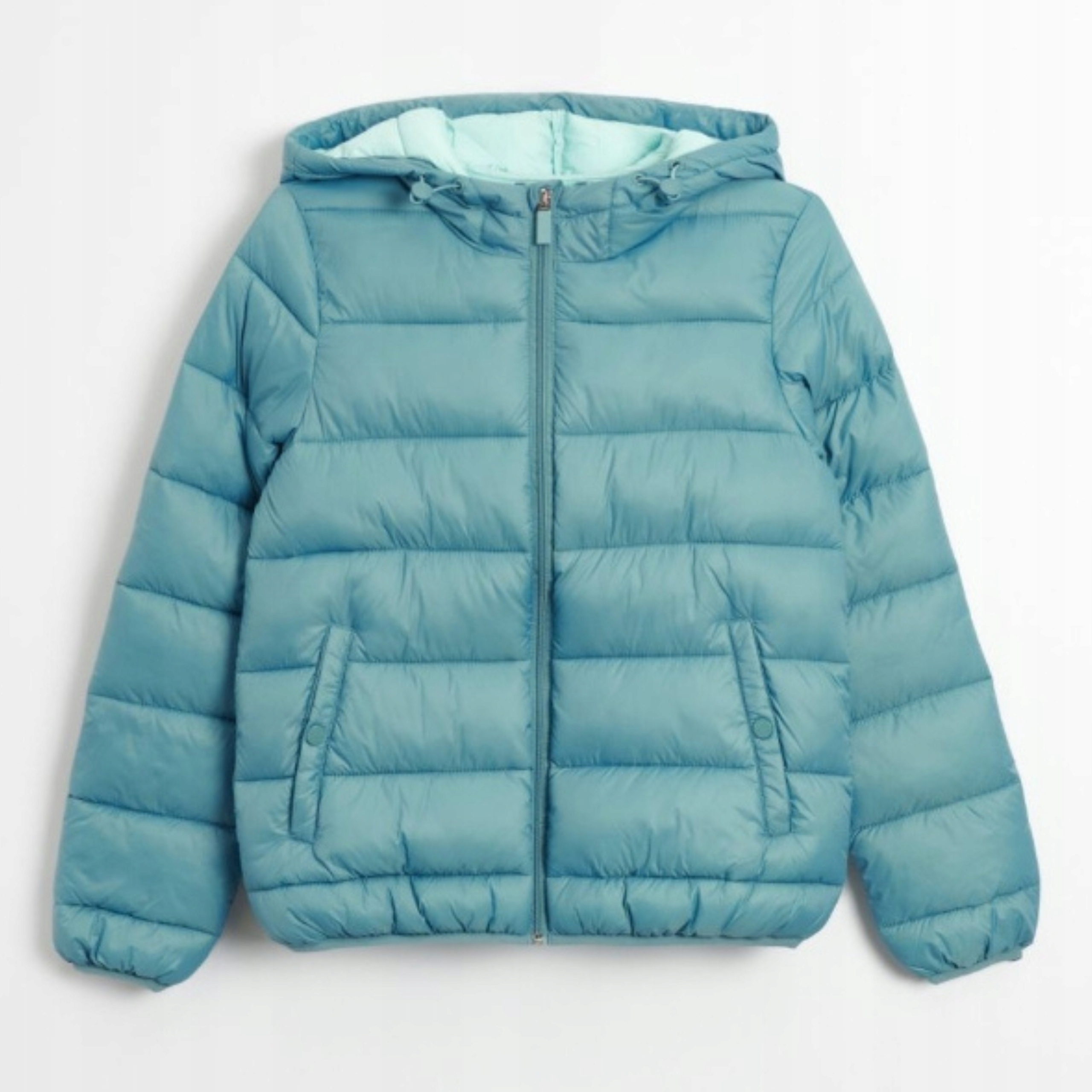 Kurtka Damska Wiosenna Pikowana Z Kapturem S/4699