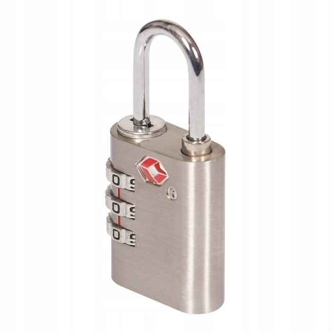 Kłódka szyfrowa Smith & Locke aluminium 30 mm