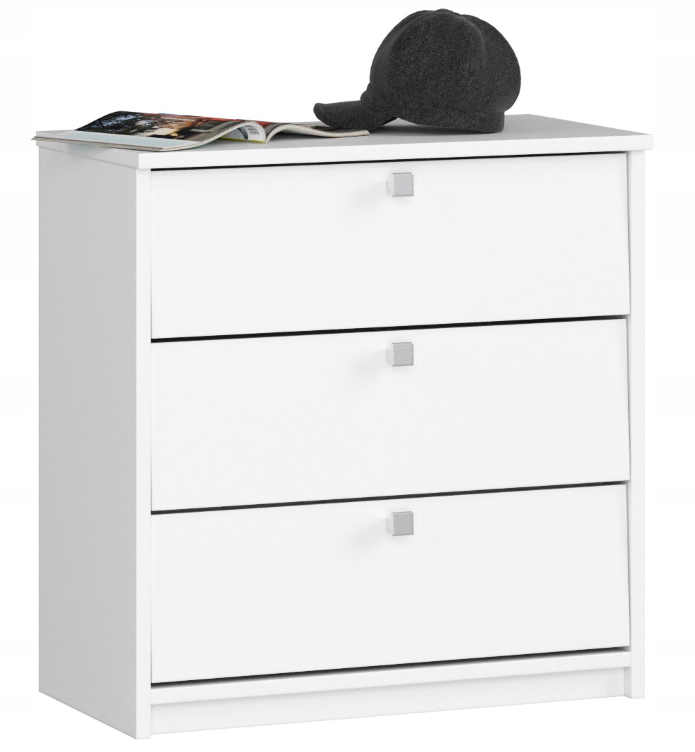 

Szafka na buty obuwie Mini 3 biała regał półka