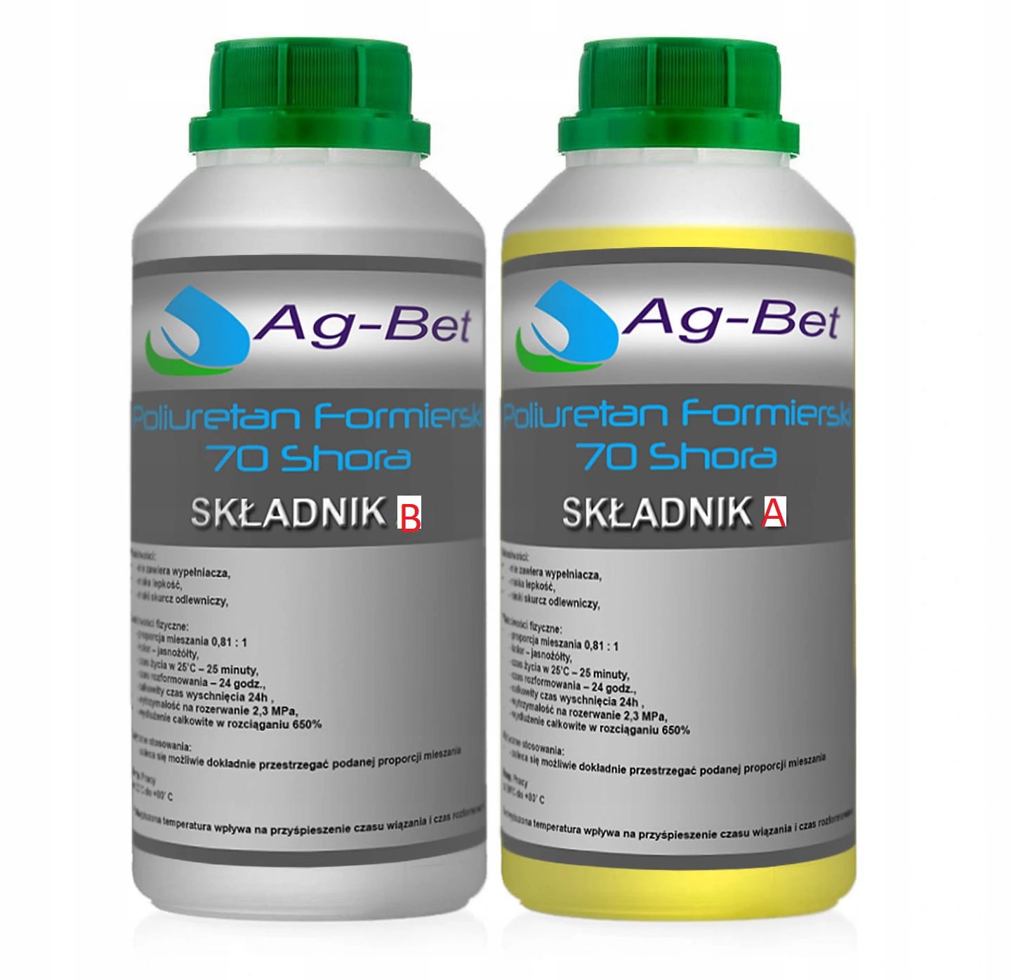 

Poliuretan Formierski do form 70 sh- odlewów 1 kg.