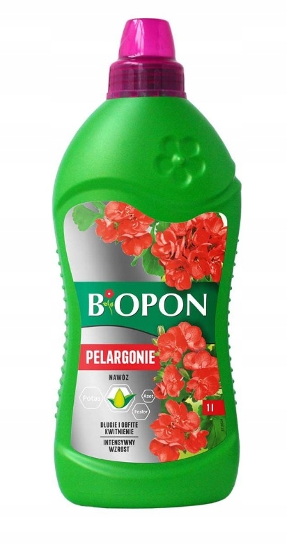 

Nawóz Biopon do pelargonii 1L