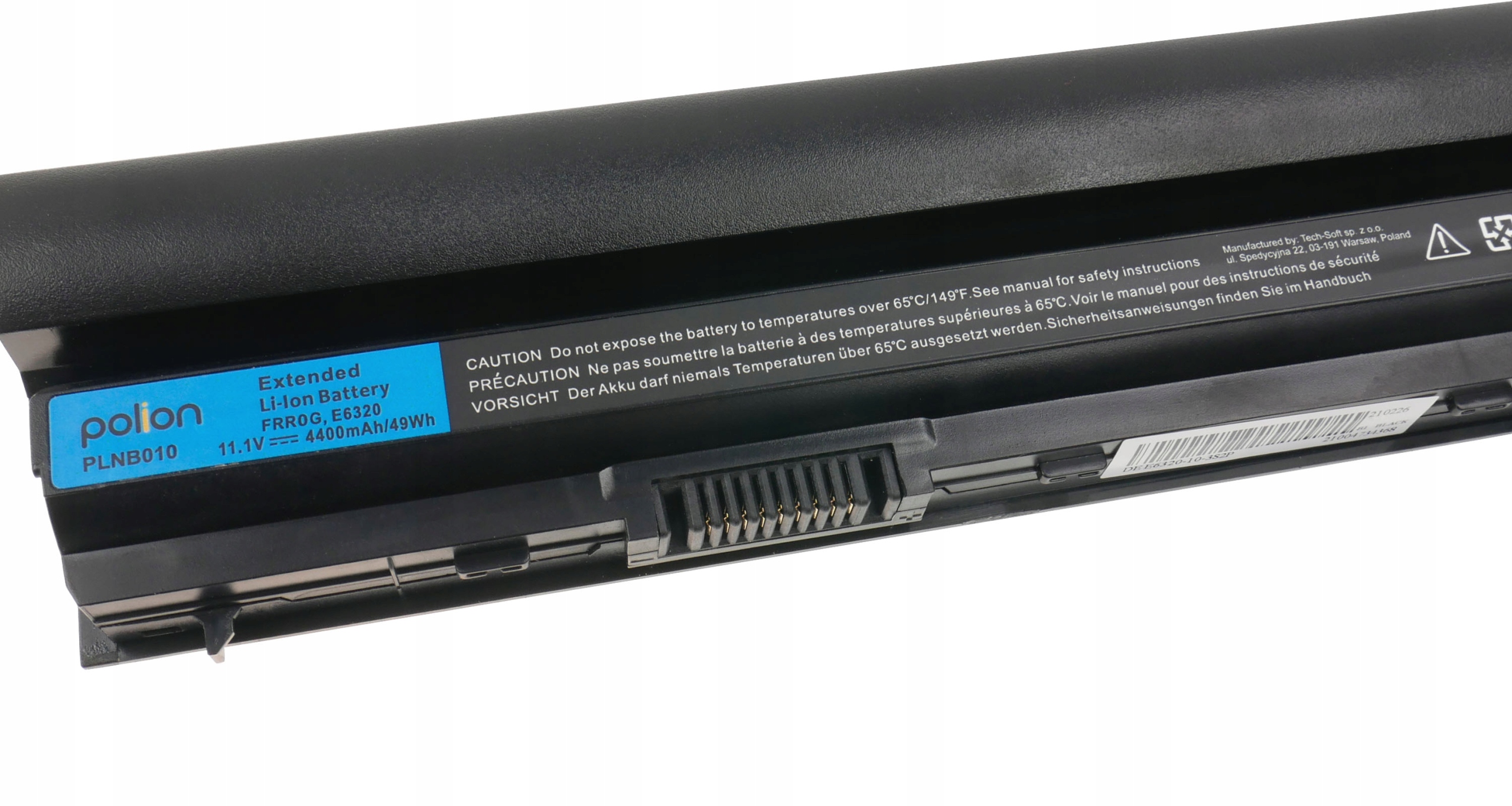 Bateria FRR0G FRROG 7FF1K do laptopa DELL e6430s Kod producenta PLNB010