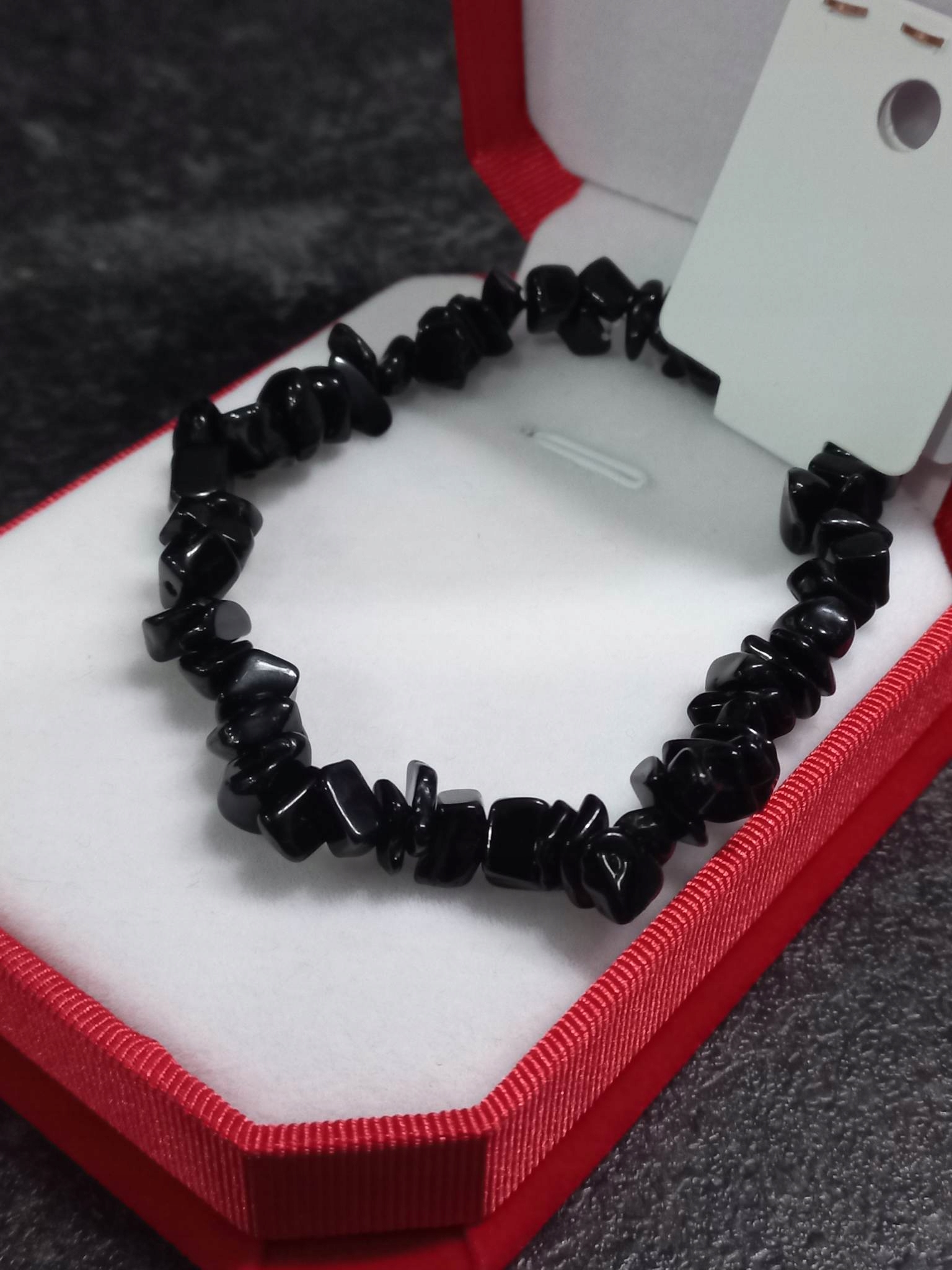 

Bransoletka Kamień Czarny Turmalin Amulet
