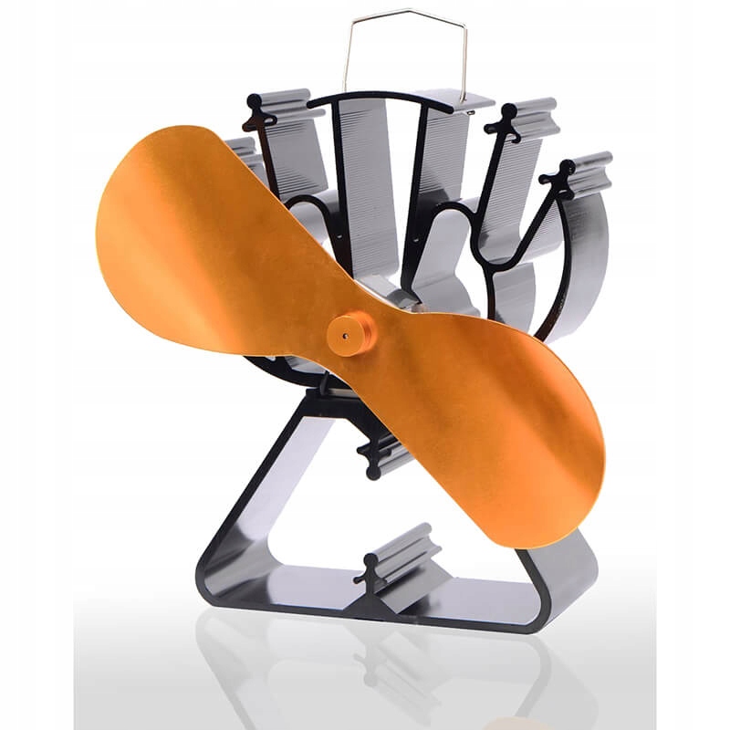 Ventilátor na krbové kachle 2 čepeľový Triangel Gold 622G