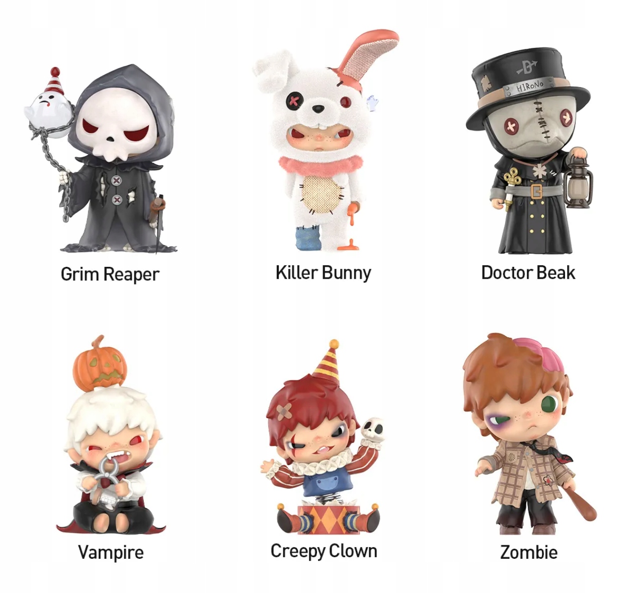 Original Pop Mart Hirono Monsters' Carnival Series Figures