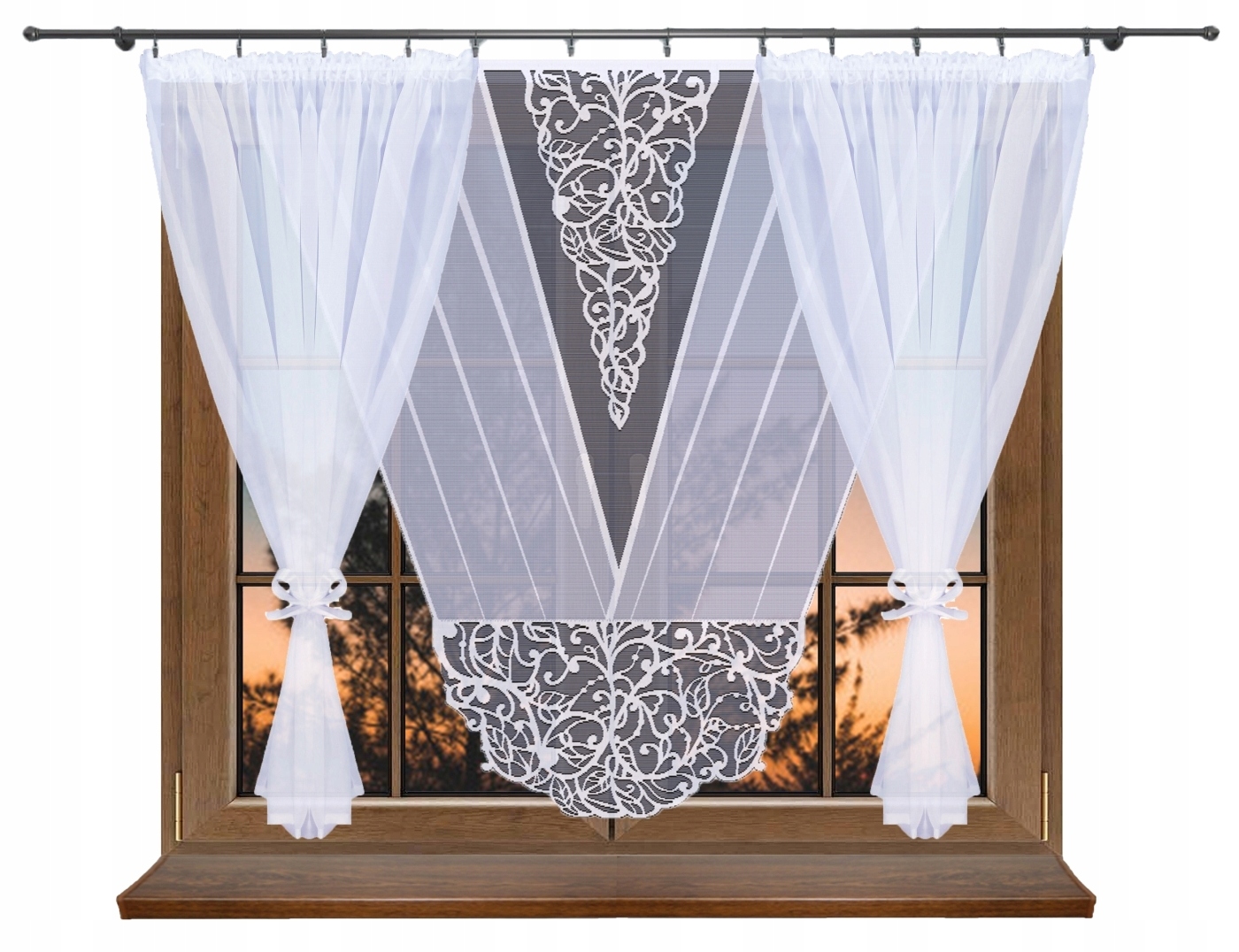 

Zestaw Firan Firana Panel Ażur Ekran Dakota 430x14