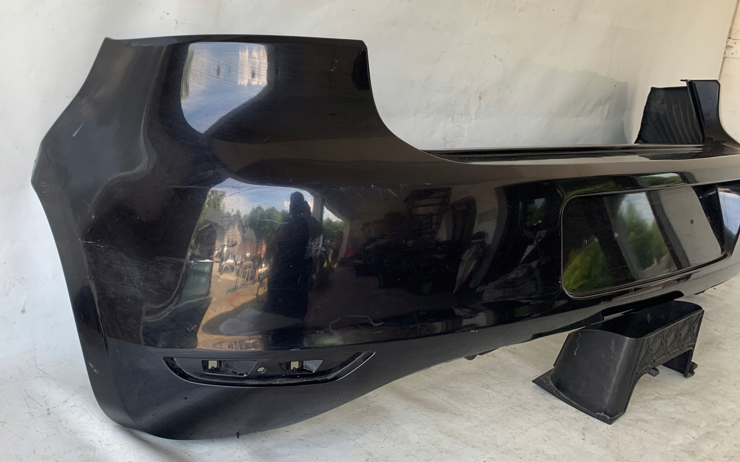 bumper rear part rear VW GOLF VI HB without OTWOROW