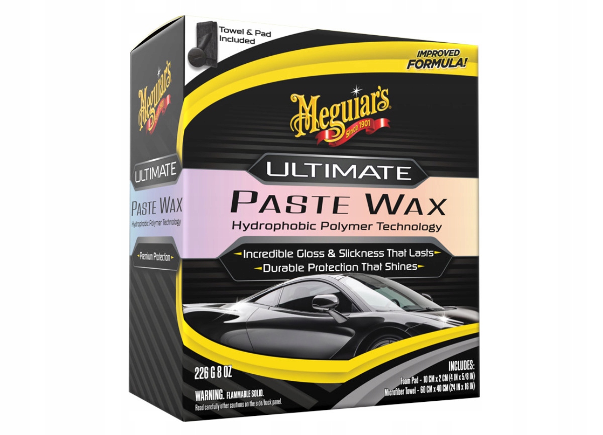 Meguiar's Ultimate Paste Wax-tuhý vosk na báze syntetických polymérov, 226g