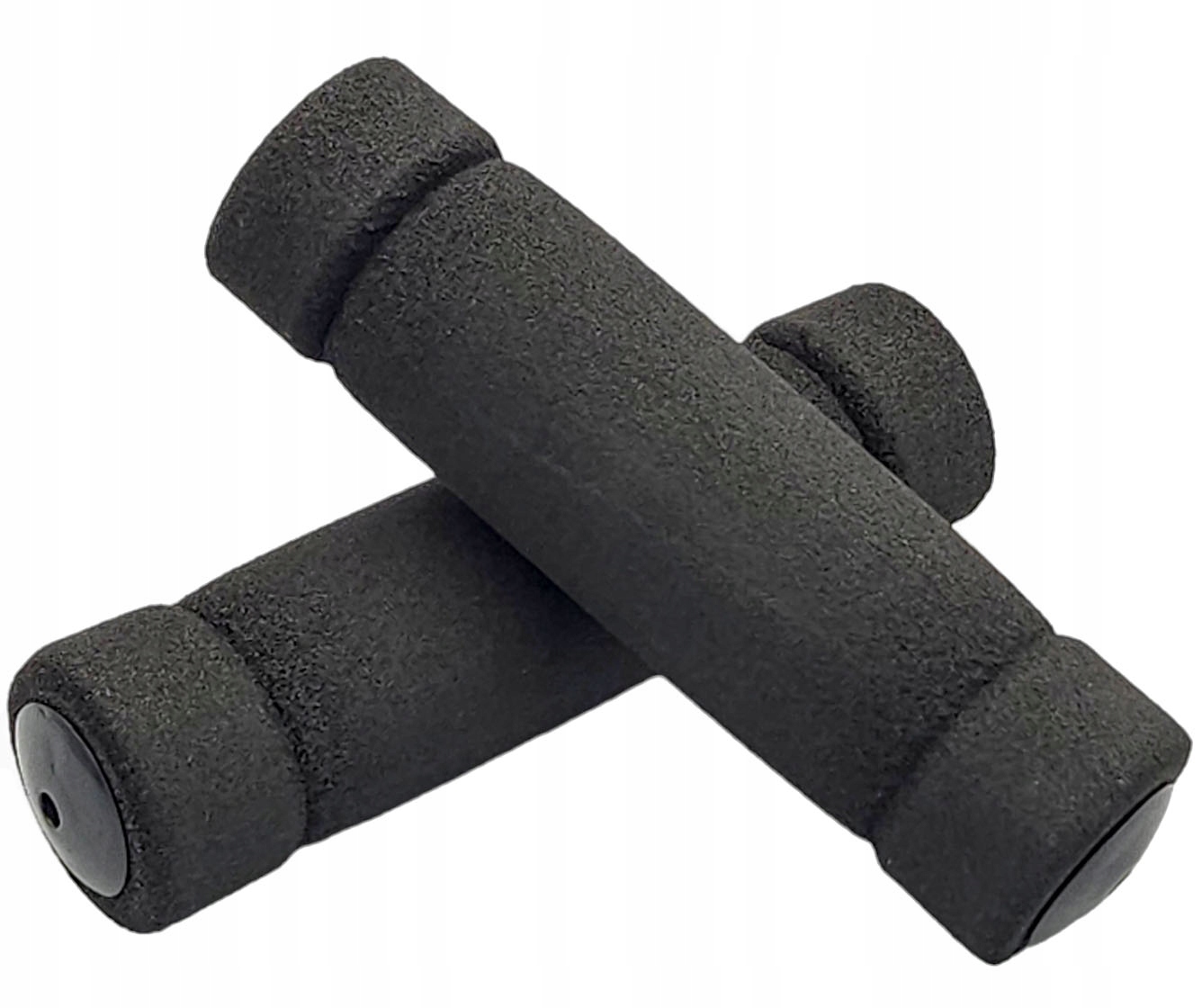 

Chwyty kierownicy gąbka, miękkie, czarne para