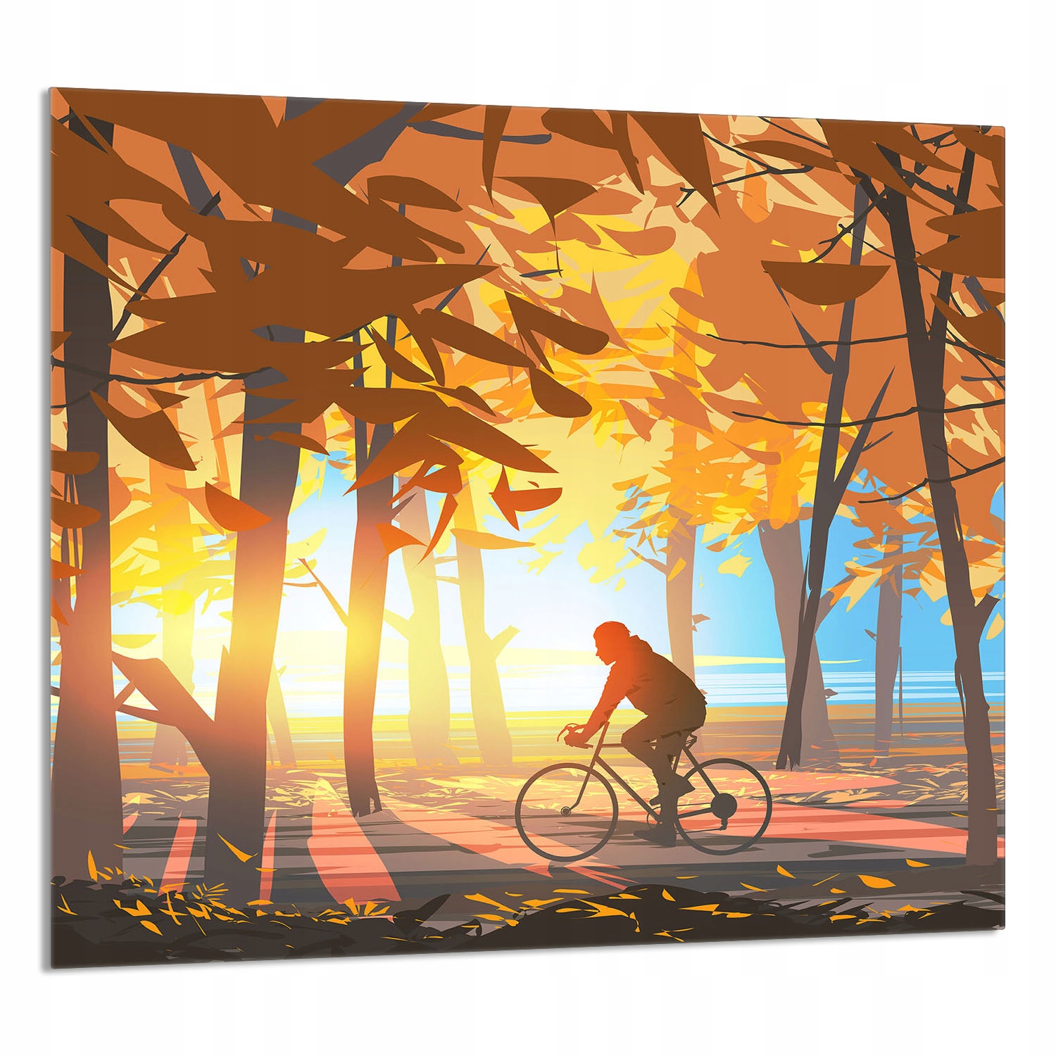 Skleněný Panel Do Kuchyně 65x60 Les Tvrzené Sklo