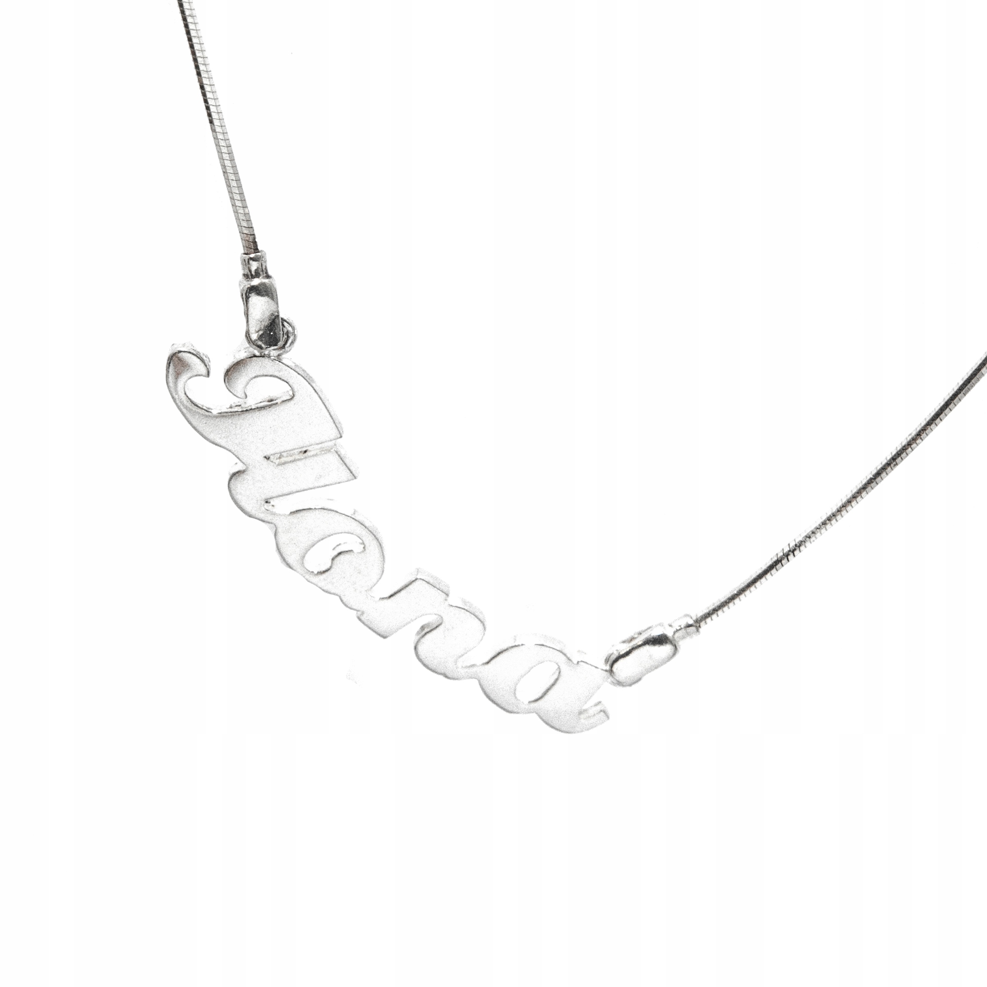 Stříbrný náhrdelník s jménem Ilona