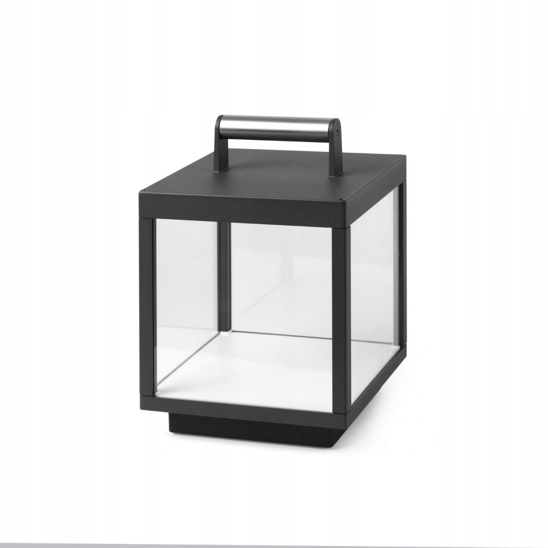 Prenosná Led stolná lampa Faro Kerala IP54 tmavo šedá, 5W, 3000K, Usb nabíja