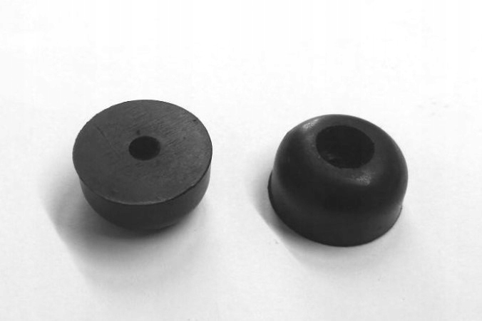 Nóżka gumowa okrągła 19mm 4 szt