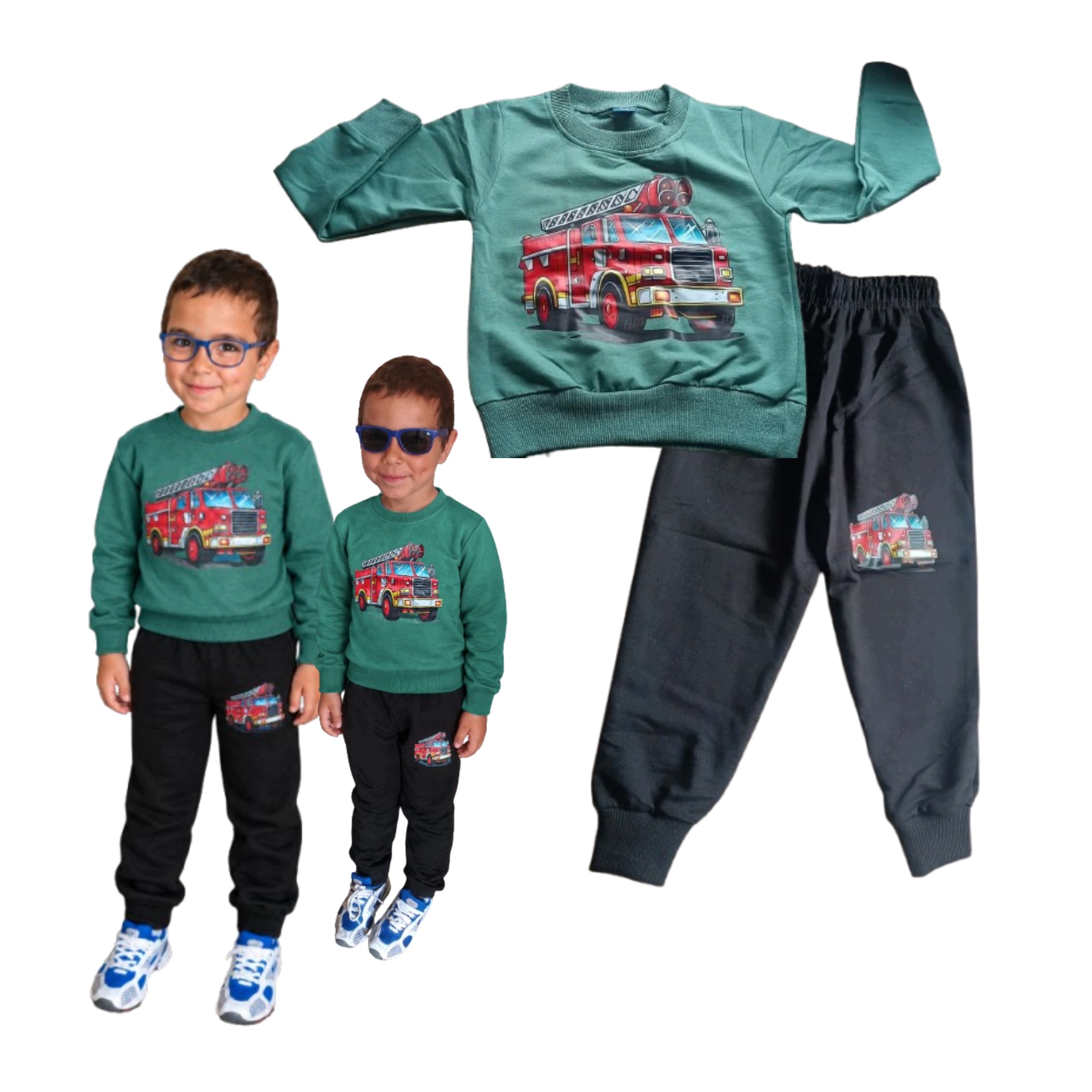 Dres komplet dla chłopca bluza spodnie