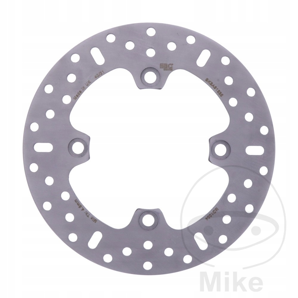 Zadný brzdový kotúč Ebc MD1004