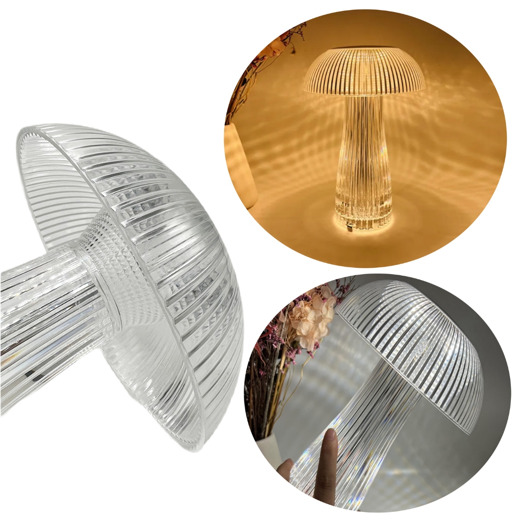 Stolní lampa ve tvaru medúzy Led Glamour