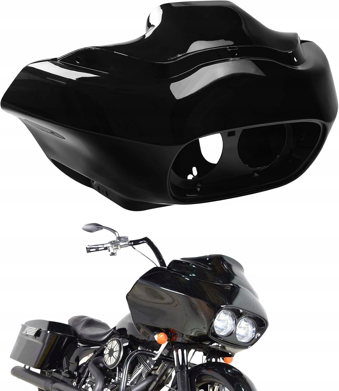 Harley Davidson Fltr Road Glide krytka lebky kokpit Komplet 98-13 TopX