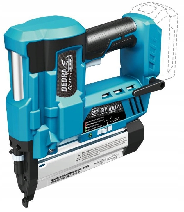 Dedra Akumulátorová Sešívačka Hřebíkovačka 18V 7053