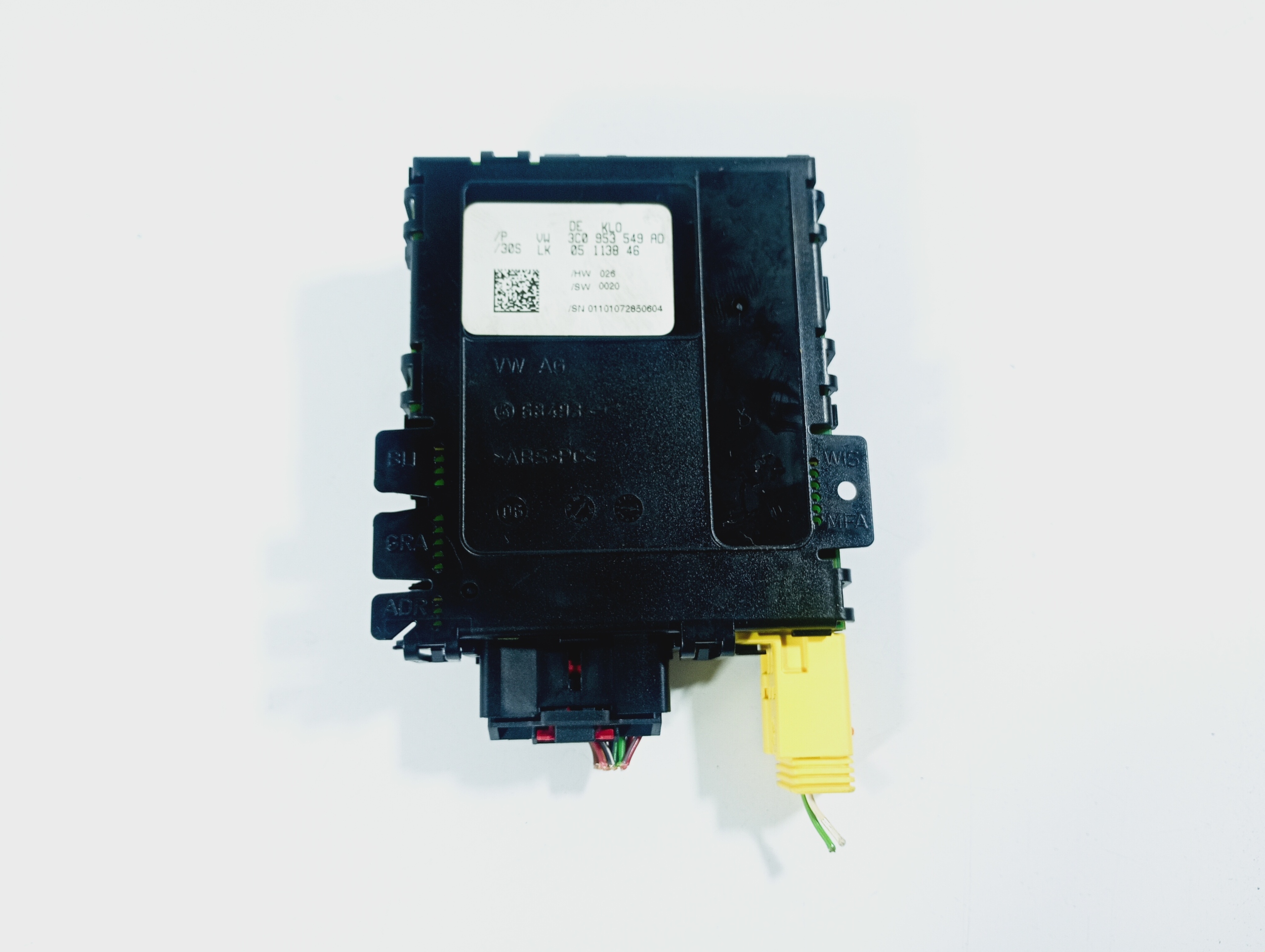 modul sensor winkel kurvenlicht OE 3C0953549AD VW Passat B6 05-10