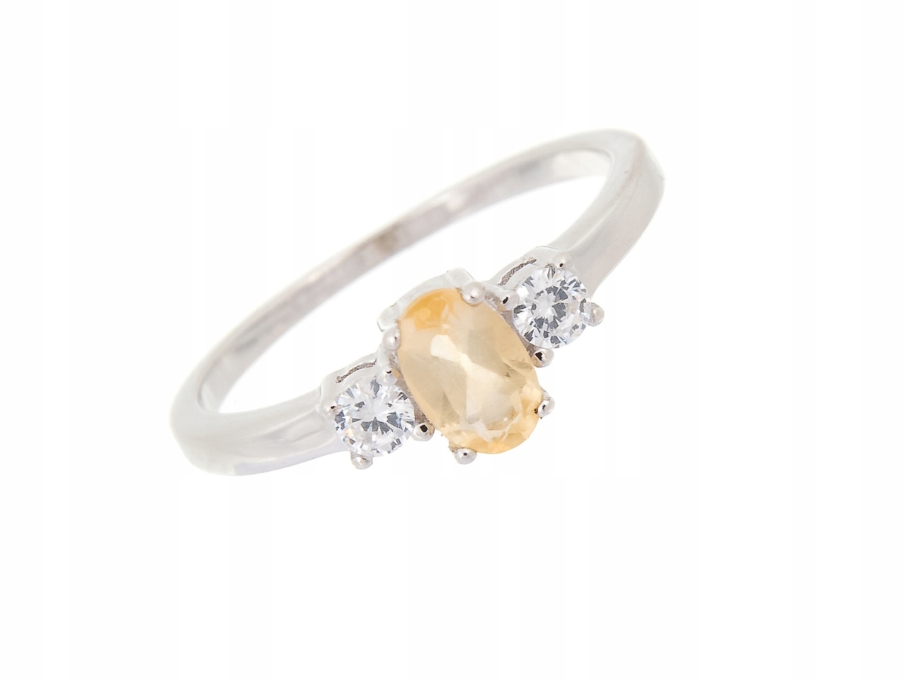 Vel Prstýnek 0,16 S Citrínem, Přírodní Dárek