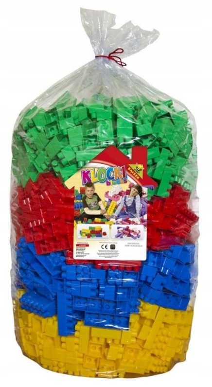 Klocki 1280 elementów