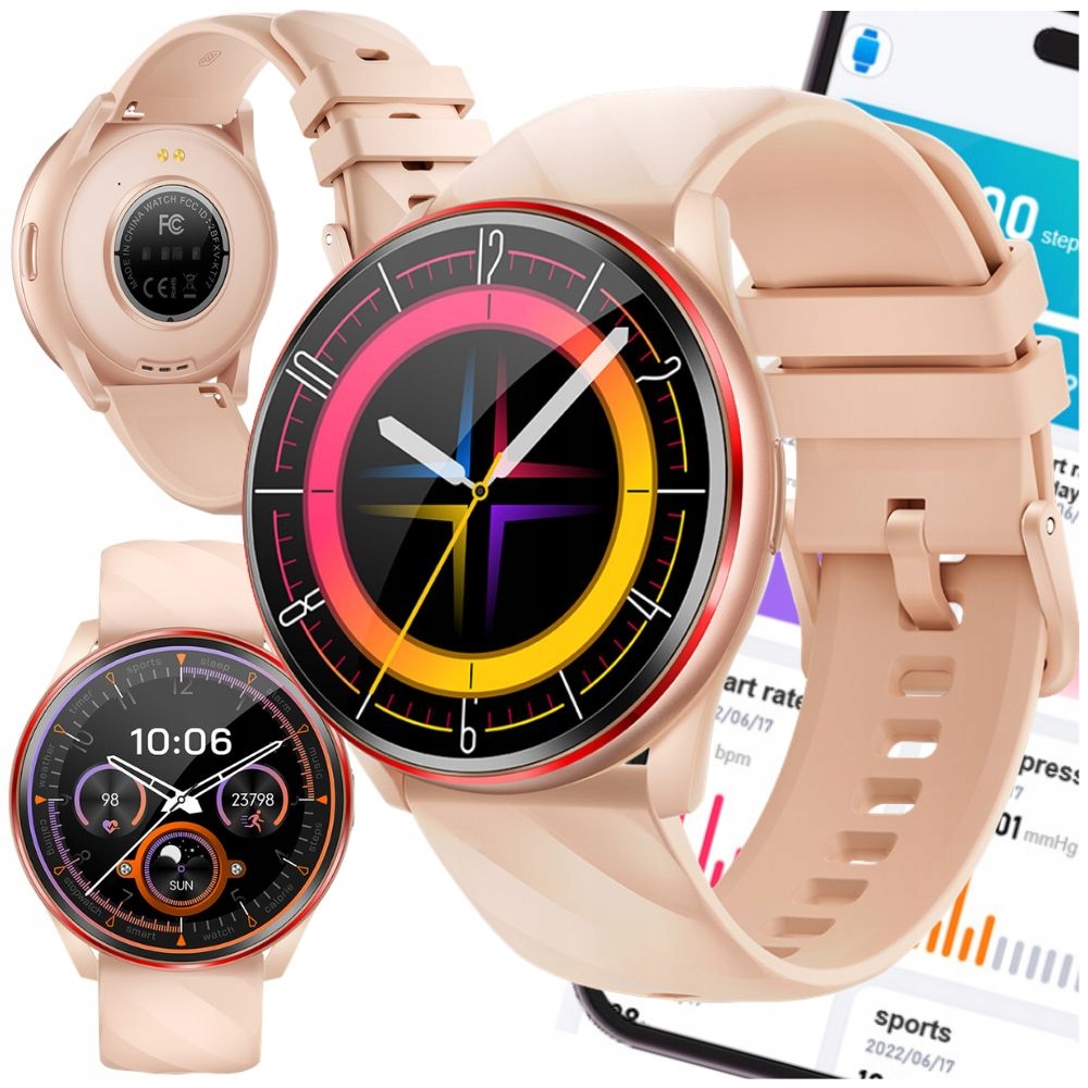 Smartwatch Zegarek Watch Damski Amoled Pro Menu Sportowy Pl Ultra Sport Gt