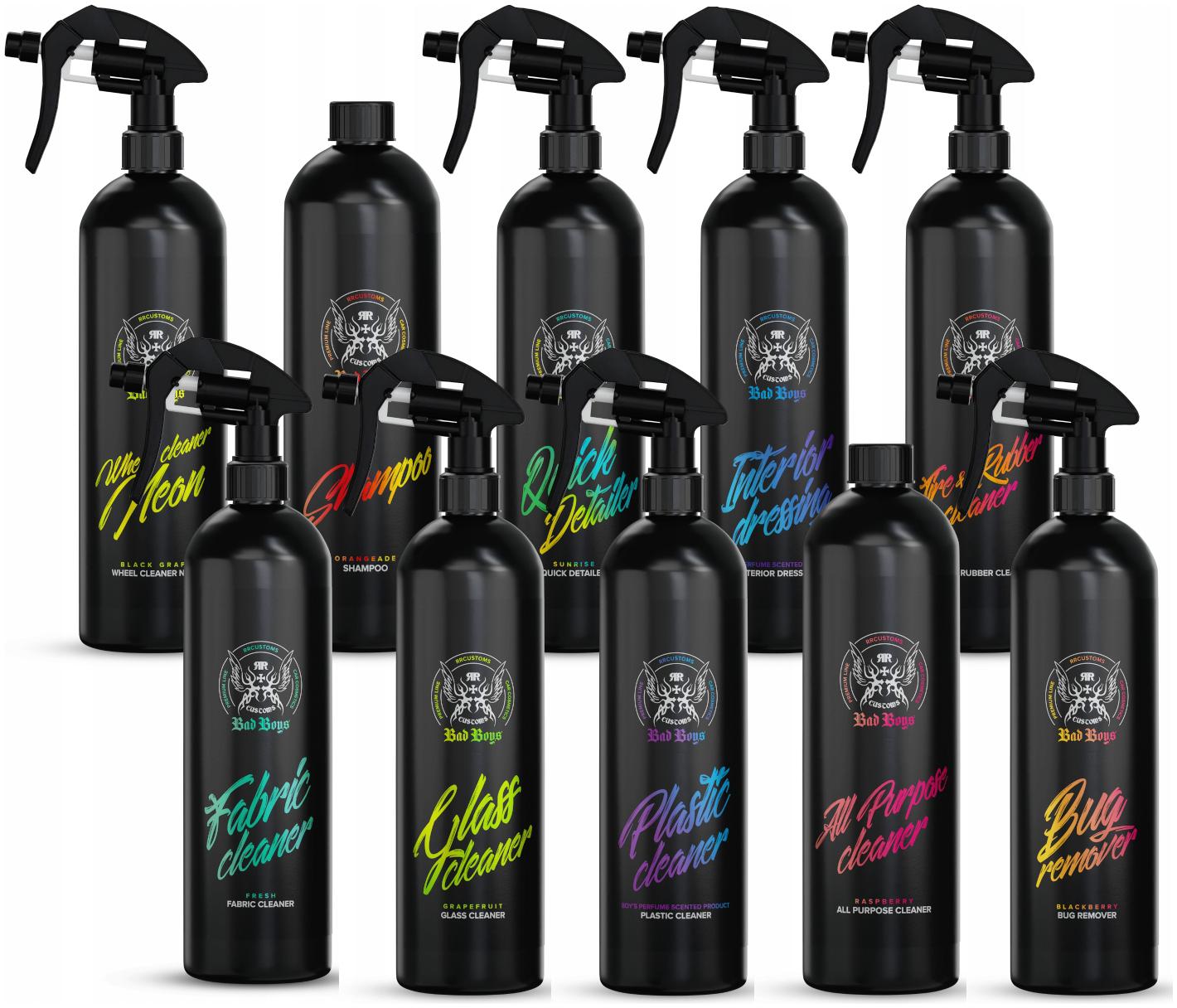 RR Customs RRC Bad Boys Mega Zestaw Kosmetyków Do Auta Detailing Prezent