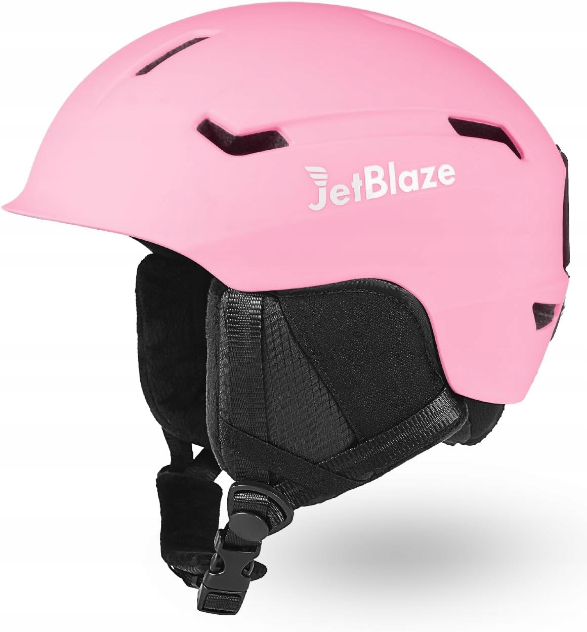 Lyžařská přilba JetBlaze s větracími otvory Eps růžová, velikost L