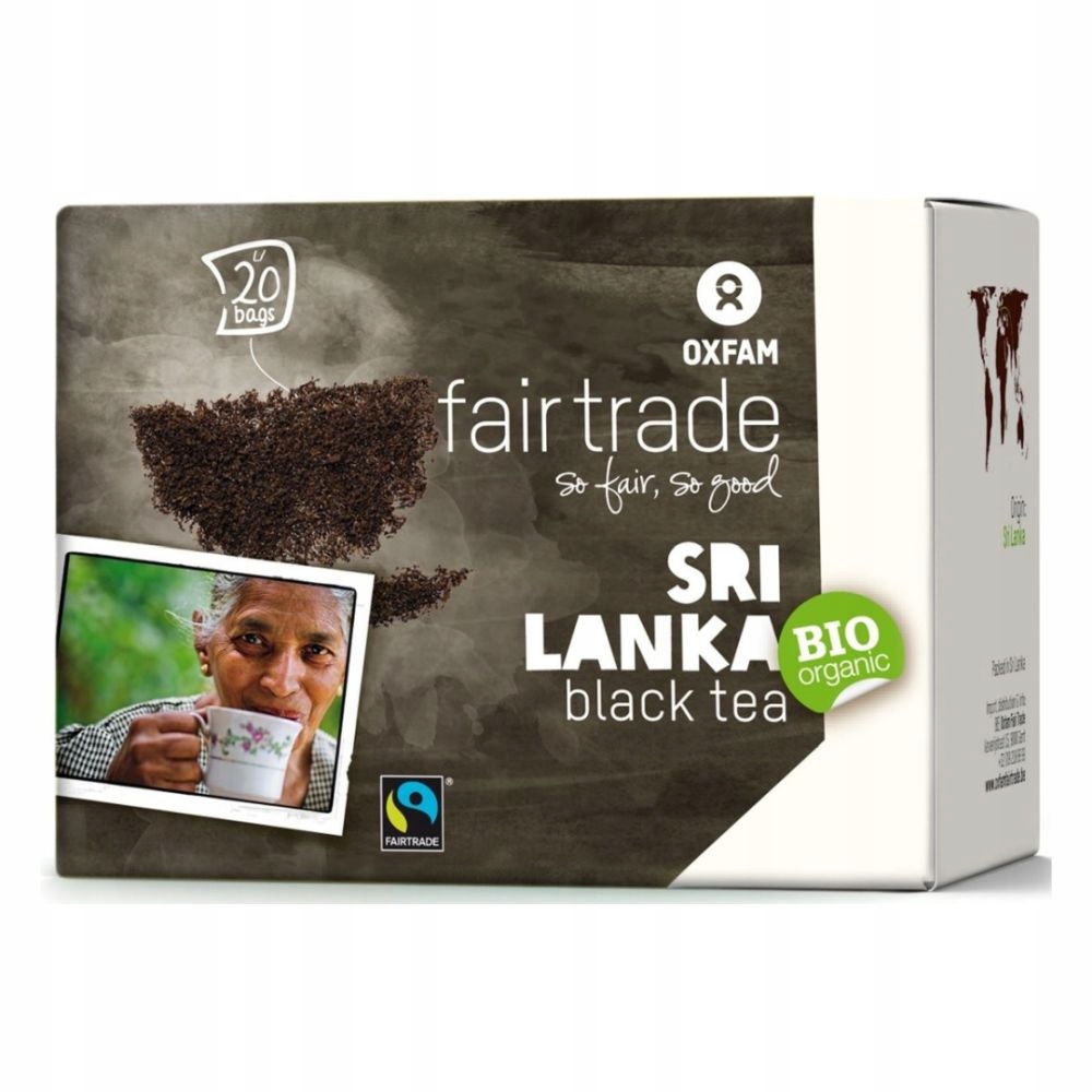 Levně Oxfam Fair Trade Černý instantní čaj fair trade Bio (20 x 1,8 g) 36 g