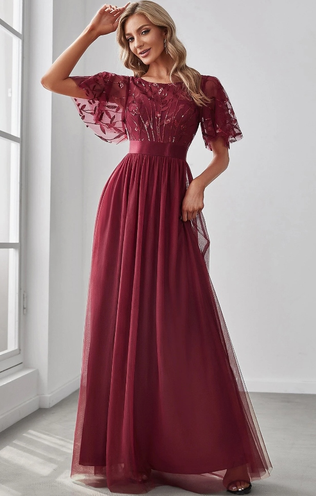 lucky1616 Krásné Šaty Svatební Hostina Bal 40 L